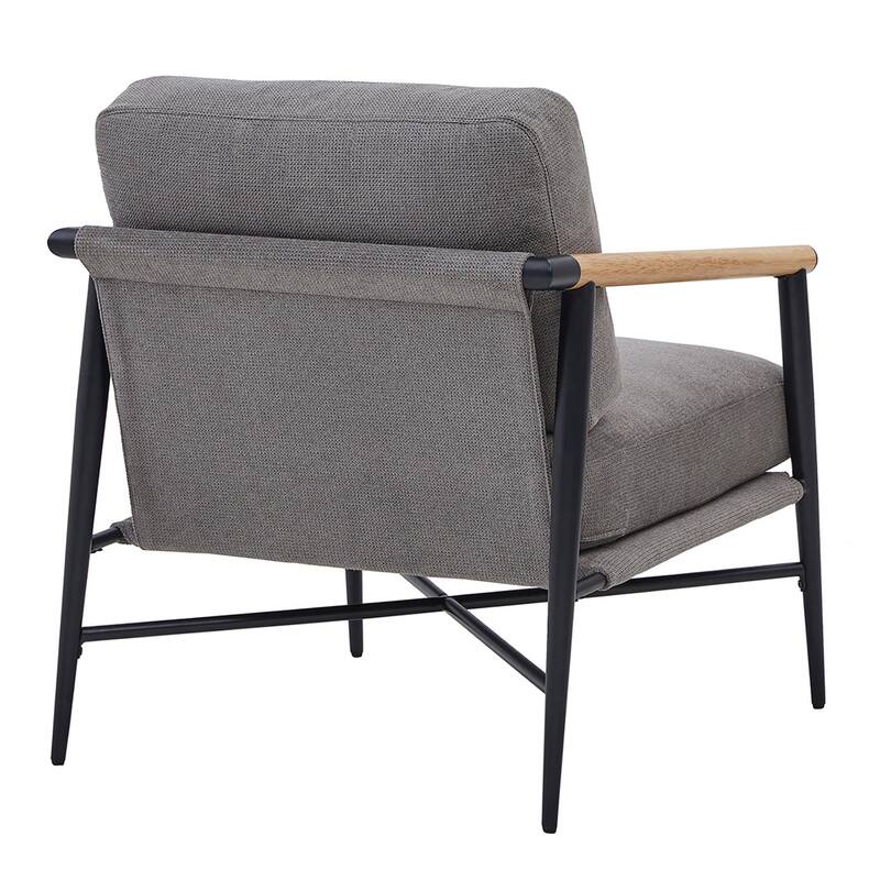 Vincent Mid Century Modern Upholstered Accent Chair