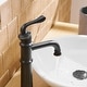 preview thumbnail 9 of 10, Vibrantbath Vessle Sink Faucet Waterfall with Pop Up Drain Without Overflow