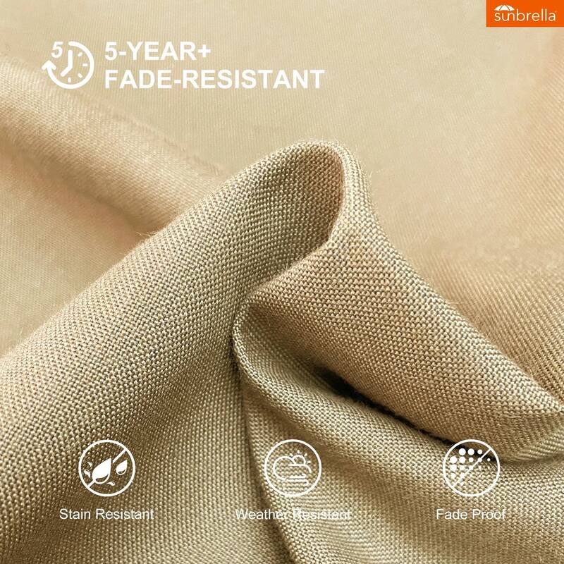 PURPLE LEAF 09x12/10x13 ft Rectangular Heavy Duty Large Offset Hanging 360°Rotation Patio Cantilever Umbrella with Base