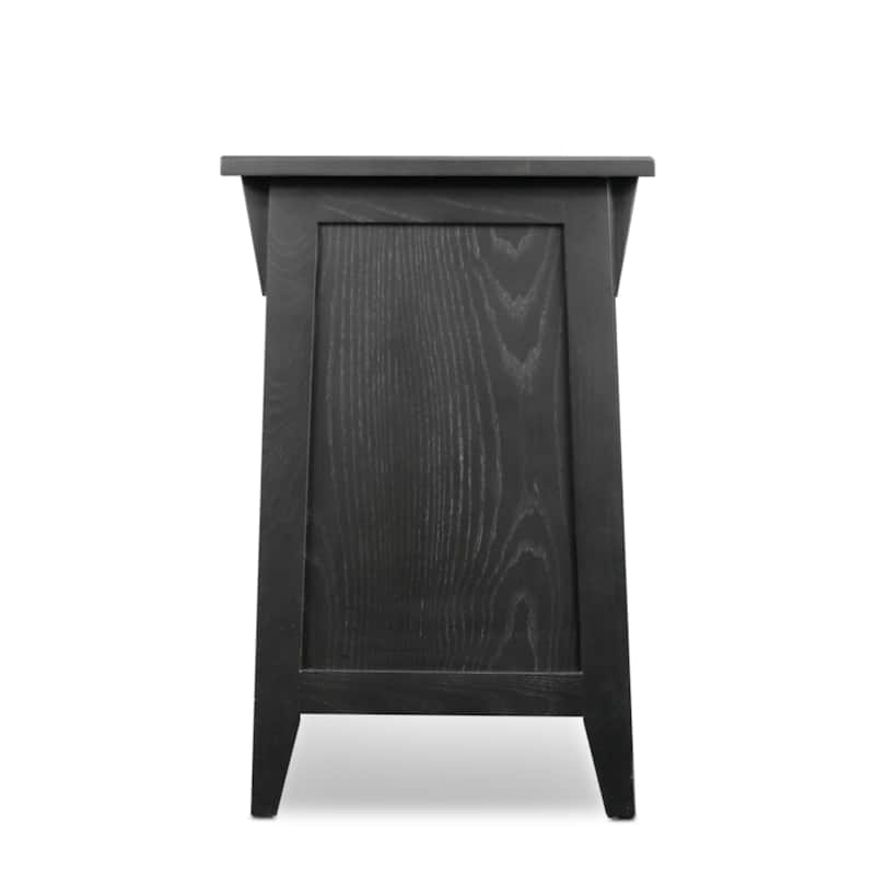 Leick Home Traditional Solid Wood Mission Cabinet End Table