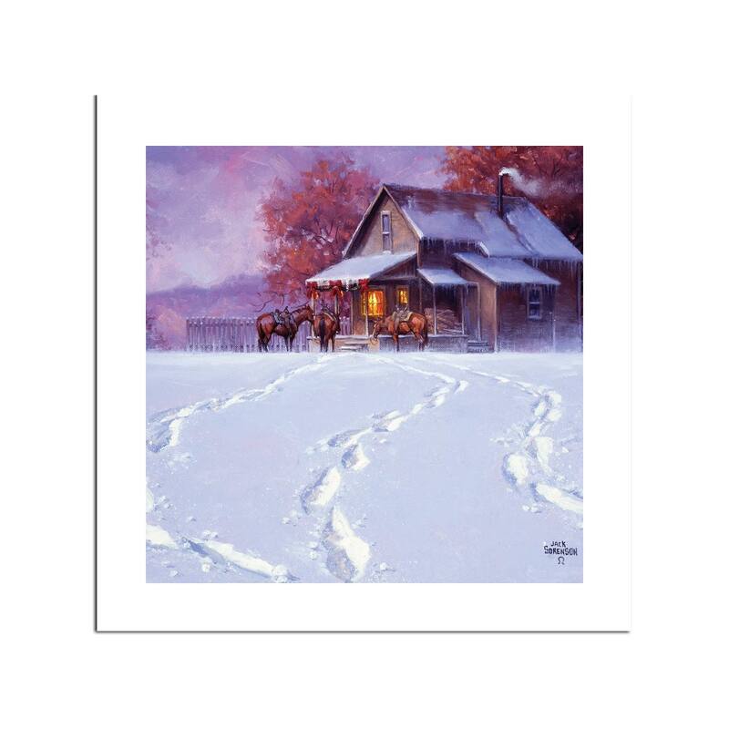All Tracks Lead Home Fine Art by Jack Sorenson - Multi