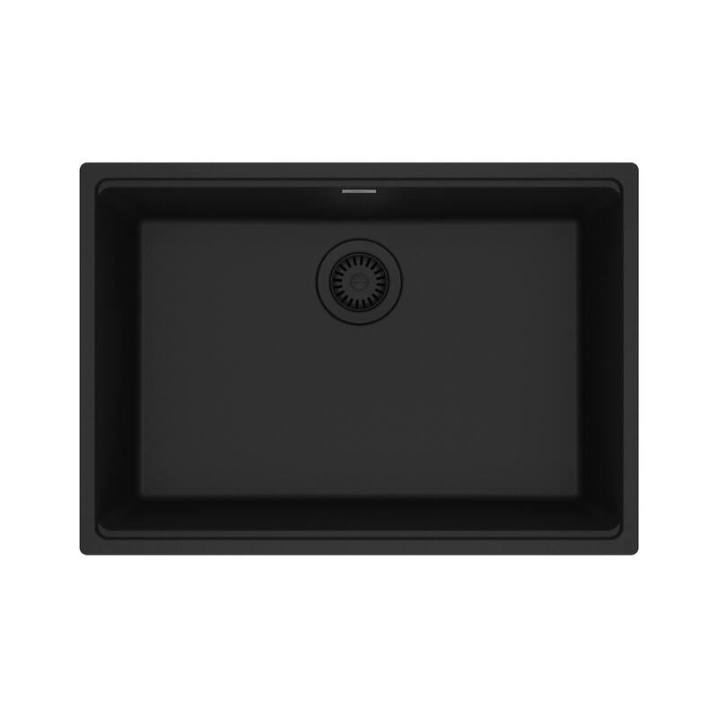 Franke MAG11025 Maris 27" Undermount Single Basin Granite Kitchen Sink - Matte Black