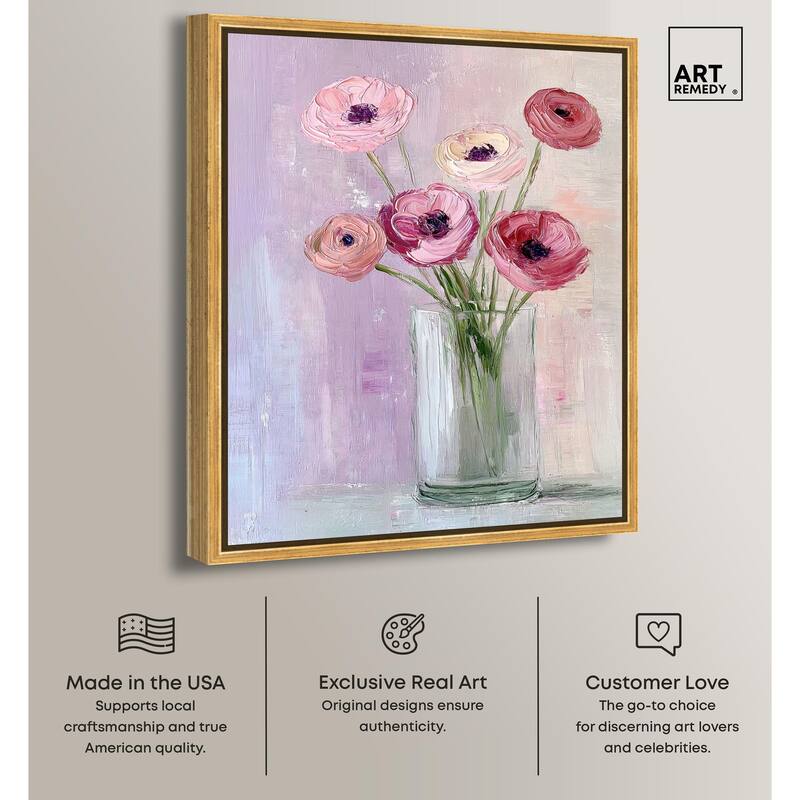 Glass and Grace Canvas by Art Remedy