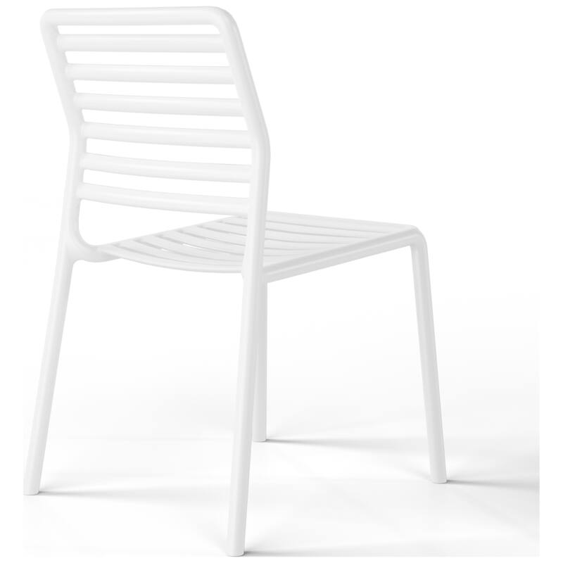 Frond and Form Outdoor Stacking Dining Side Chair (Set of 2)
