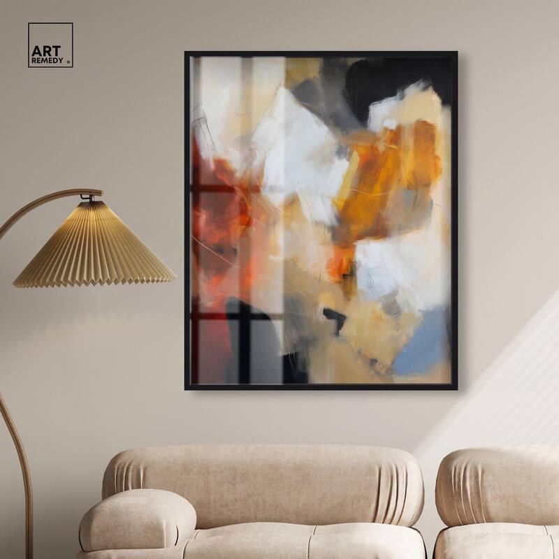 Earth and Fire I Shadowbox by Art Remedy
