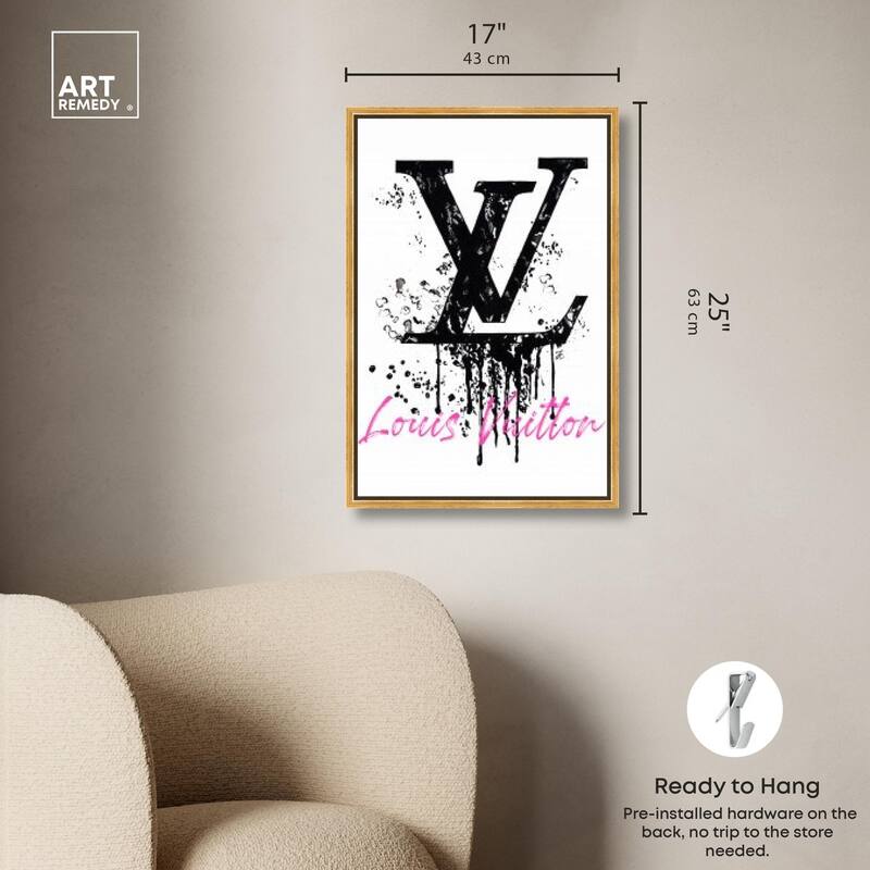 Doll Memories - Louis Drip Canvas by Art Remedy