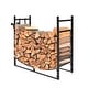 preview thumbnail 1 of 6, 33" Firewood Holder Suitable for Outdoor and Indoor Black Black