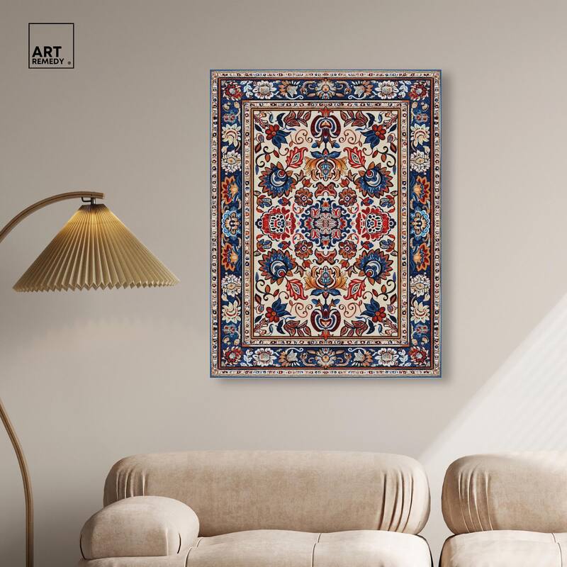 Morrocan Garden Canvas by Art Remedy, Gallery Wrapped