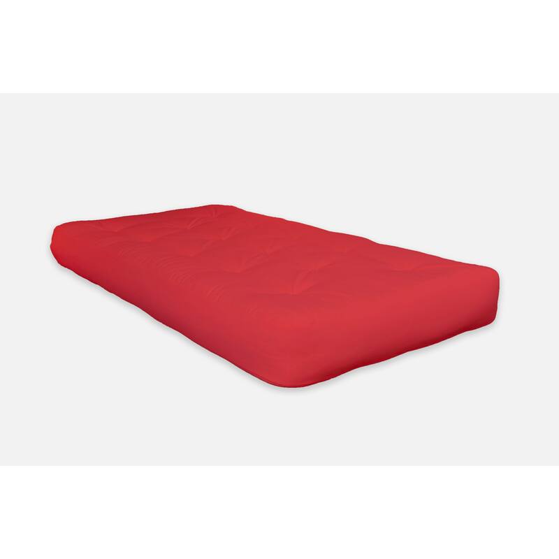 8" Folding Mattresses, Double Poly Single Foam Futon Mattress, Mattress in a Box, Full