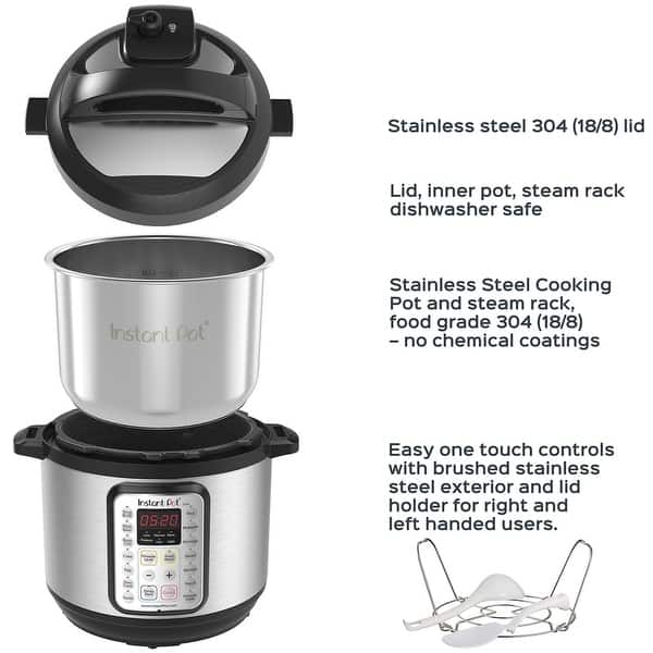 Instant Pot Duo Plus 3-qt. 9-in-1 Multi-Use Pressure Cooker