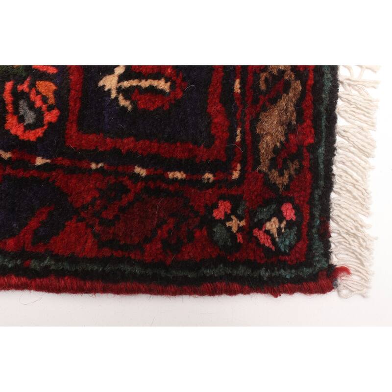 ECARPETGALLERY Hand-knotted Anadol Red Wool Rug - 4'10 x 8'0