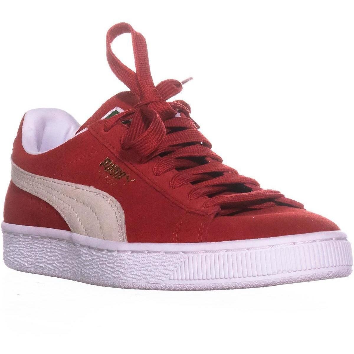 puma red sneakers 7.5