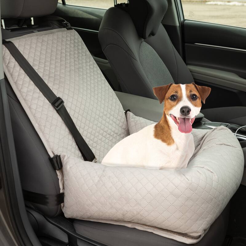 PETMAKER Dog Car Seat for Small to Medium Cats and Dogs up to 44lbs - Black
