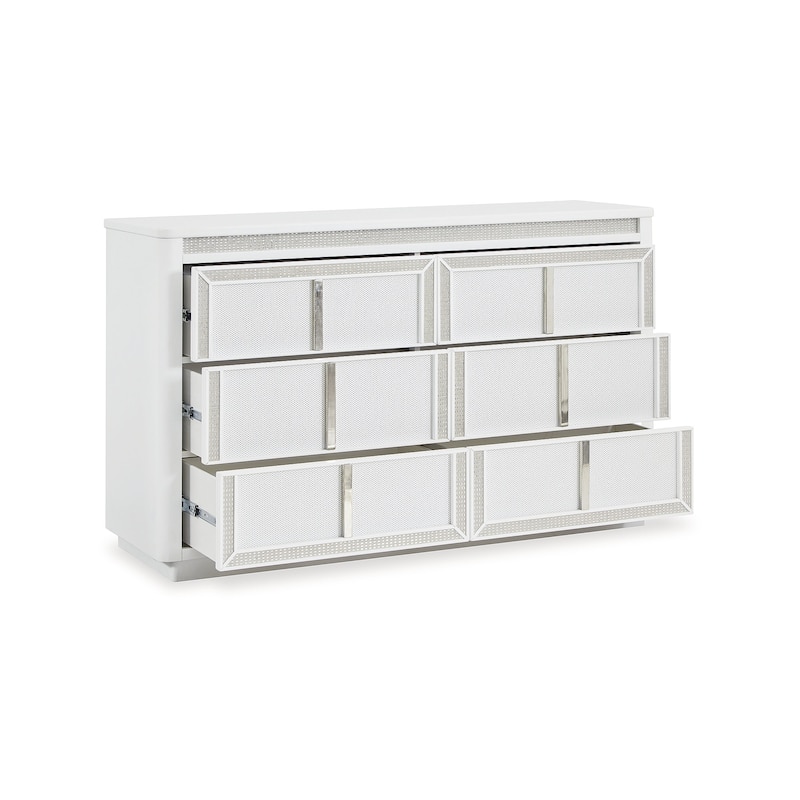 Signature Design by Ashley Chalanna White Dresser