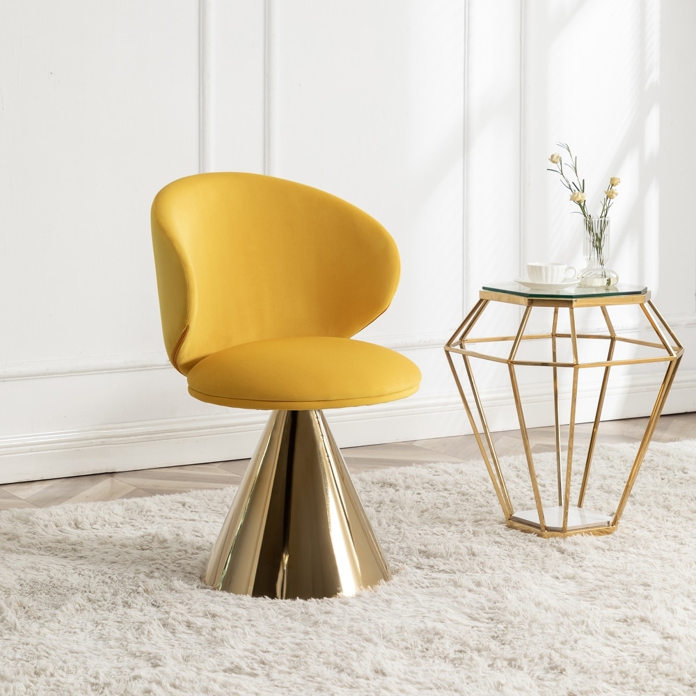 Yellow shop corner chair