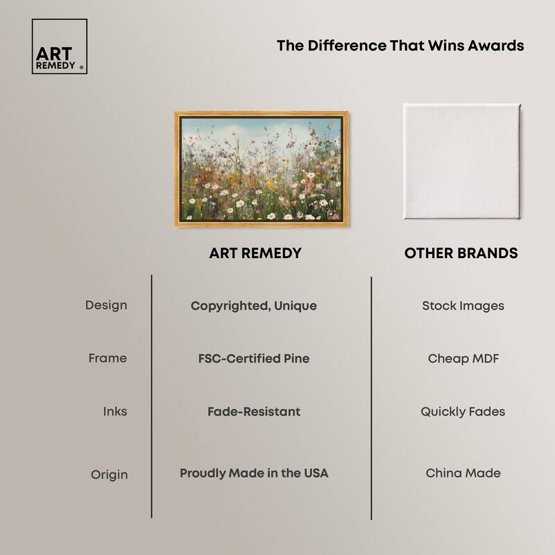 Glimmering Glade Garden III Canvas by Art Remedy