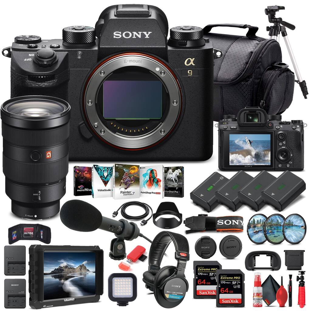 Sony Alpha a9 II Mirrorless Camera W/ Sony FE 24-70mm Lens - Pro