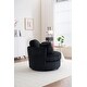 preview thumbnail 51 of 61, Oversized 360 Degreed Swivel Accent Chair Modern Soft Plush Corduroy Round Barrel Chair for Living Room Bedroom with Pillows