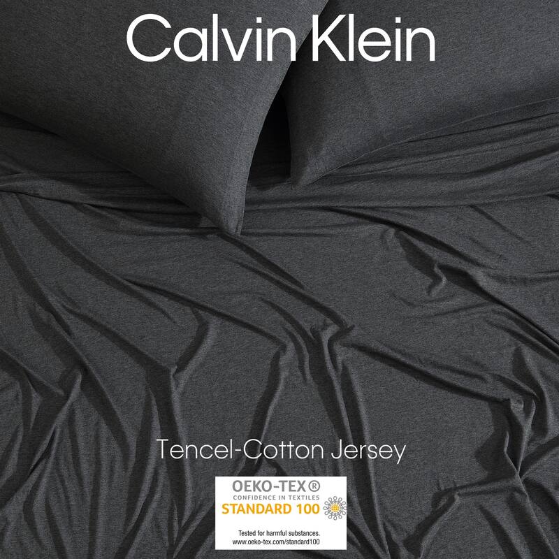 Calvin Klein Modern Cotton Melange Jersey Sheet Set