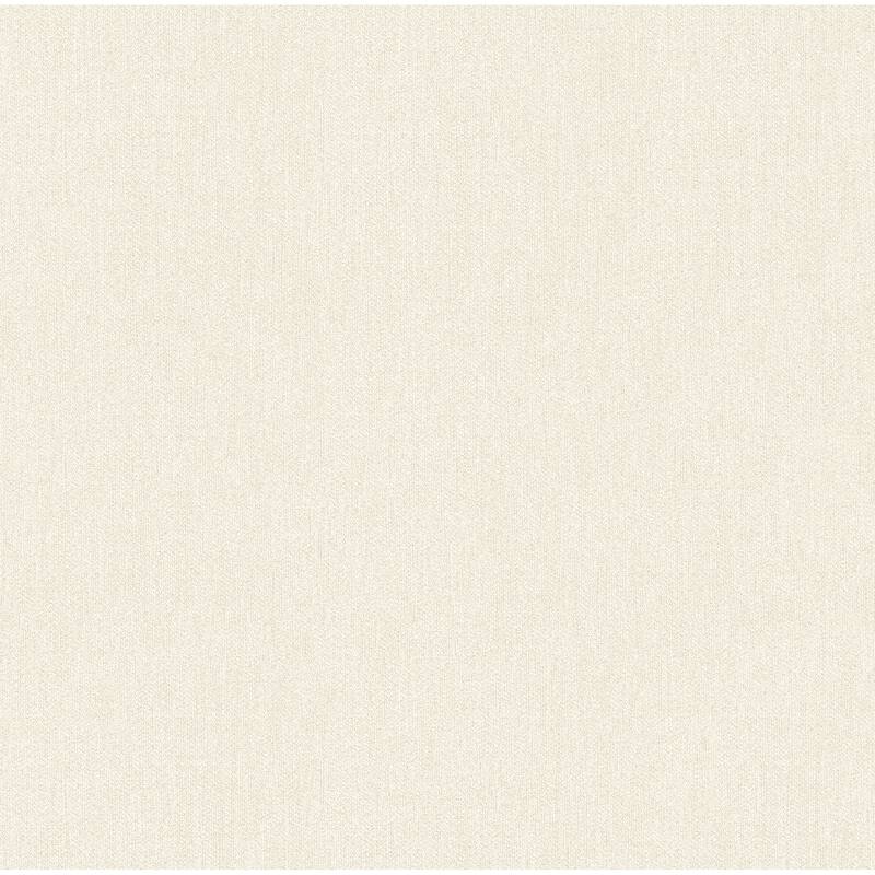 A-Street Prints Sydney Cream Faux Linen Wallpaper