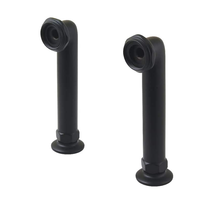 Kingston Brass CC6RS Vintage 6-5/16" Metal Tub Riser - Matte Black