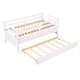 preview thumbnail 22 of 46, Twin Size Solid Wood Low Loft Bed with Full Safety Fence, Climbing ladder, Storage Drawers and Trundle