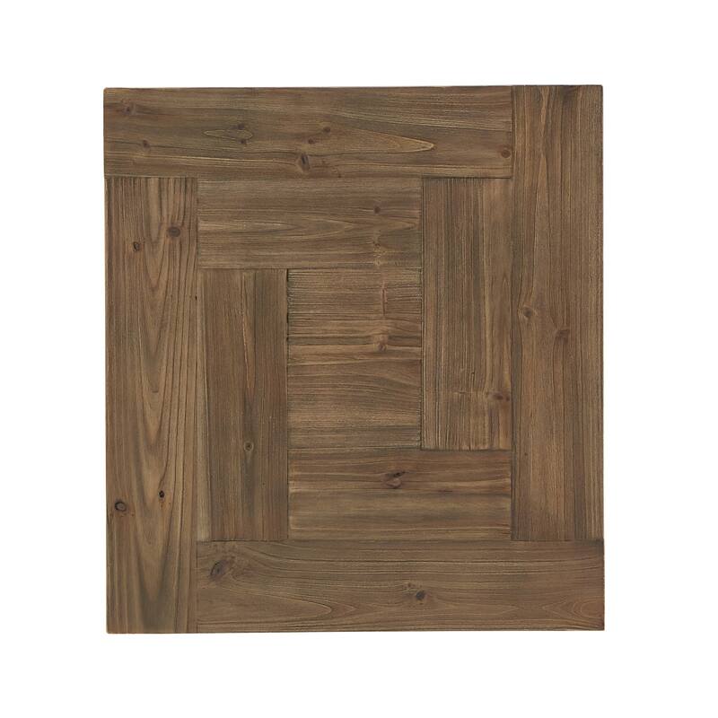 Keenan Stainless Steel Rectangular End Table by iNSPIRE Q Modern - End Table