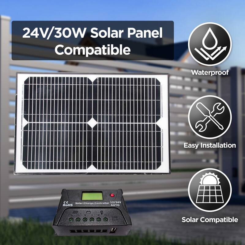 ALEKO Smart Accessories Kit ETL Listed Swing Opener for Dual Gate up to 1760 lb