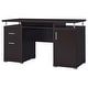 preview thumbnail 17 of 31, Tracy 55-inch 2-drawer Office Computer Desk