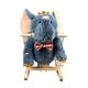 preview thumbnail 4 of 3, Rocking Chair Elephant with Music.