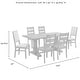 preview thumbnail 9 of 15, Crosley Joanna 7Pc Dining Set