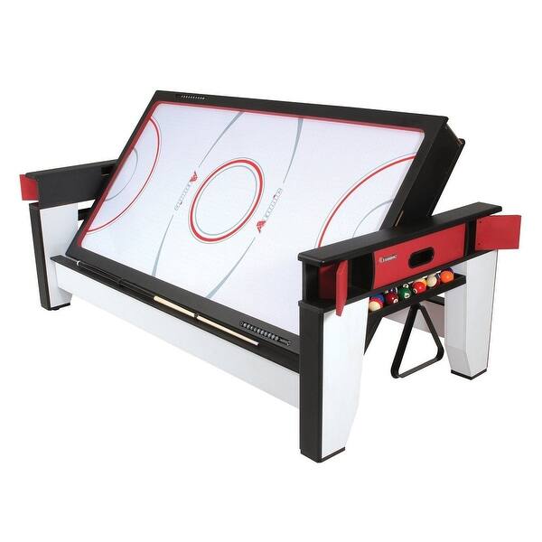 Shop Atomic 7 Feet 2 In 1 Flip Table Air Hockey Billiard Table Model G05214w Overstock 24143020