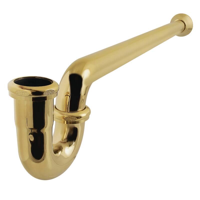 Kingston Brass CC512 Vintage 1-1/2" P-Trap - Polished Brass - Polished Brass