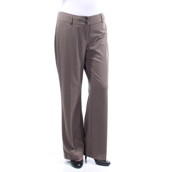womens gray work pants