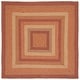 preview thumbnail 139 of 146, SAFAVIEH Handmade Braided Chandrima Cotton Rug 6' Square - Yellow/Red