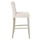 preview thumbnail 11 of 29, Carter 29" Button Tufted Bar Stool (Set of 2) Antique Gray Finish