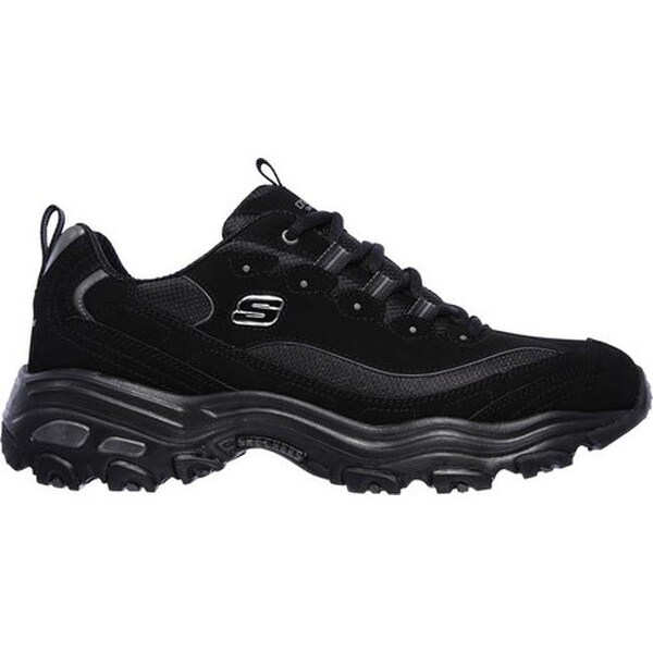 skechers d lites mens black