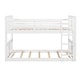preview thumbnail 23 of 24, Classic Traditional Style Twin Over Twin Bunk Bed with Ladder