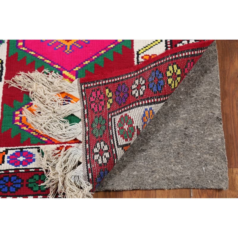 Anatolian Turkish Runner Rug Hand-Knotted Wool Carpet - 2'9"x 12'1"