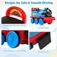 preview thumbnail 10 of 8, Gymax 6V Electric Kids Ride On Train Motorized Train Toy w/ Track & 6 - See Details