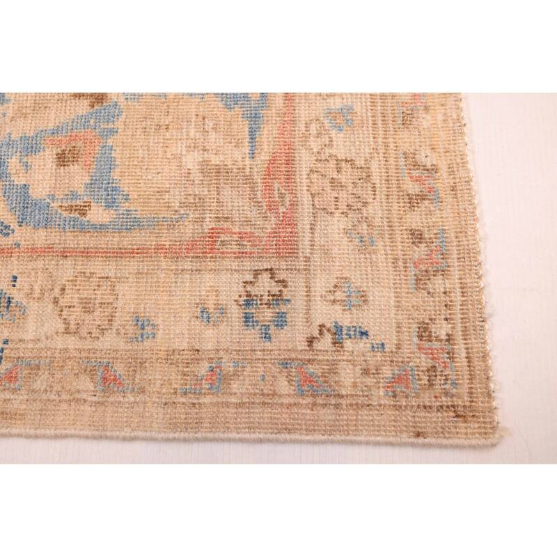 ECARPETGALLERY Hand-knotted Antalya Vintage Tan Wool Rug - 7'0 x 9'7