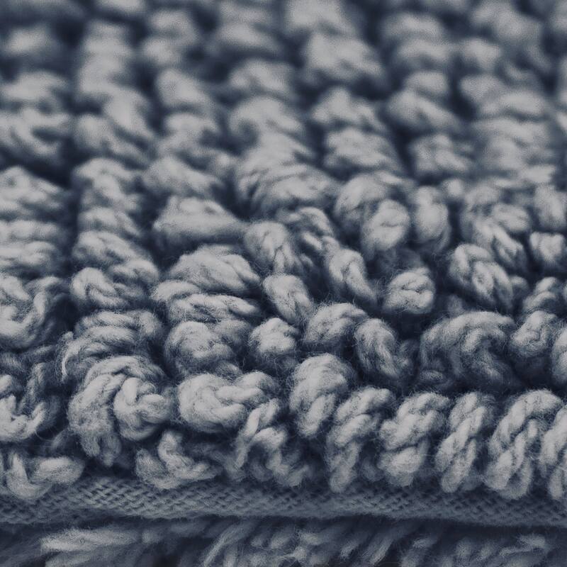 French Connection Stonewash Cotton Bath Rug