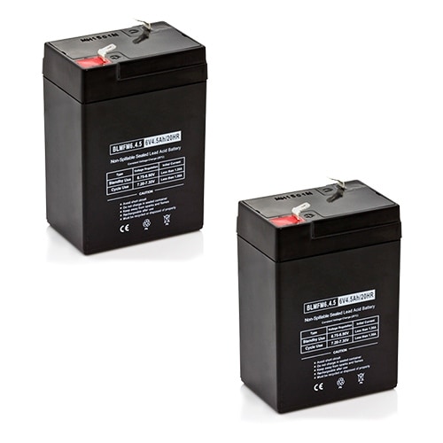 Replacement AGM SLA Battery 6V-4.5Ah (2-Pack) Replacement AGM SLA Battery