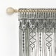 preview thumbnail 6 of 41, Lush Decor Boho Macrame Textured Cotton Valance/Kitchen Curtain/Wall Decor