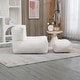 preview thumbnail 46 of 70, Roomfitters Fluffy Bean Bag Chair - Comfortable Super Soft Lazy Sofa Chair with Memory Foam - Indoor for Living Room, Bedroom