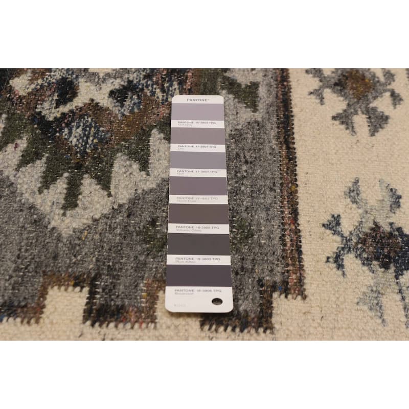 Ankara FW Grey Kilim 5'2" x 7'9" - 5'2 x 7'9