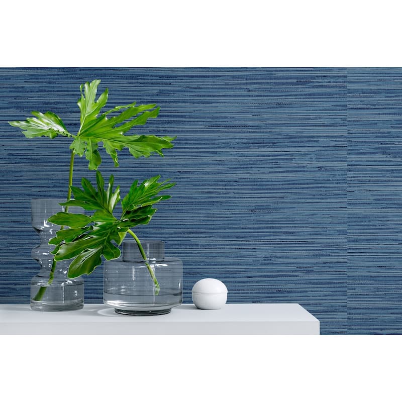 Stacy Garcia Home Faux Grasscloth Peel and Stick Wallpaper