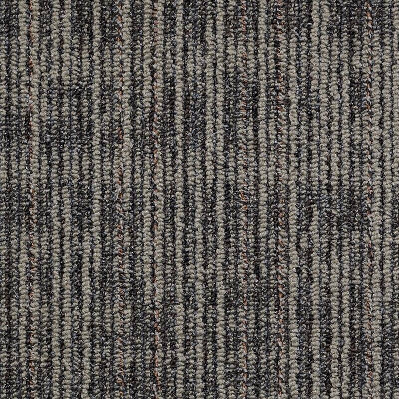 Shaw Philadelphia Commercial Mesh Weave 24" x 24" Glue Down Carpet - Graphite