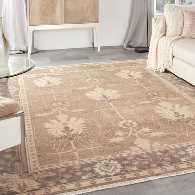 Nourison Aldora Vintage Botanical Medallion Area Rug