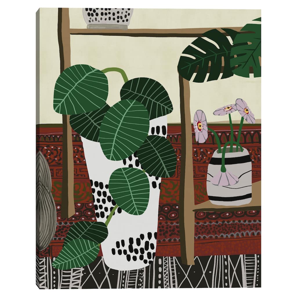 Tribal Pots I by Belle Maison Canvas Art Print